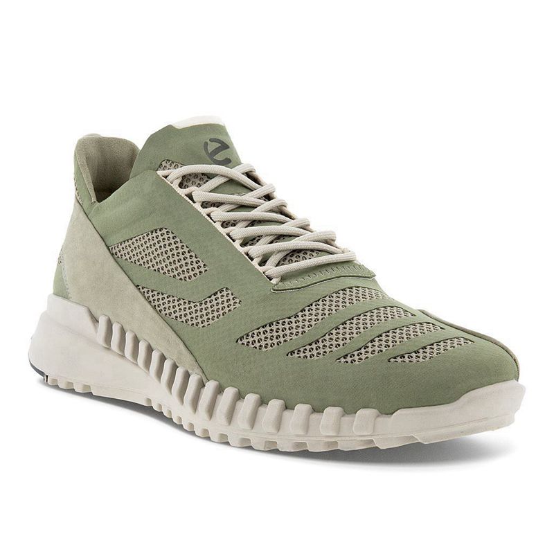 Men Casual Ecco Zipflex M - Sneakers Green - India KRSMWC324